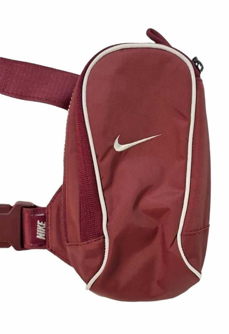 Nike Sportswear Essentials Crossbody Bag Maroon Plum Eclipse White FB2850-681